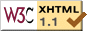 Valid XHTML 1.1!